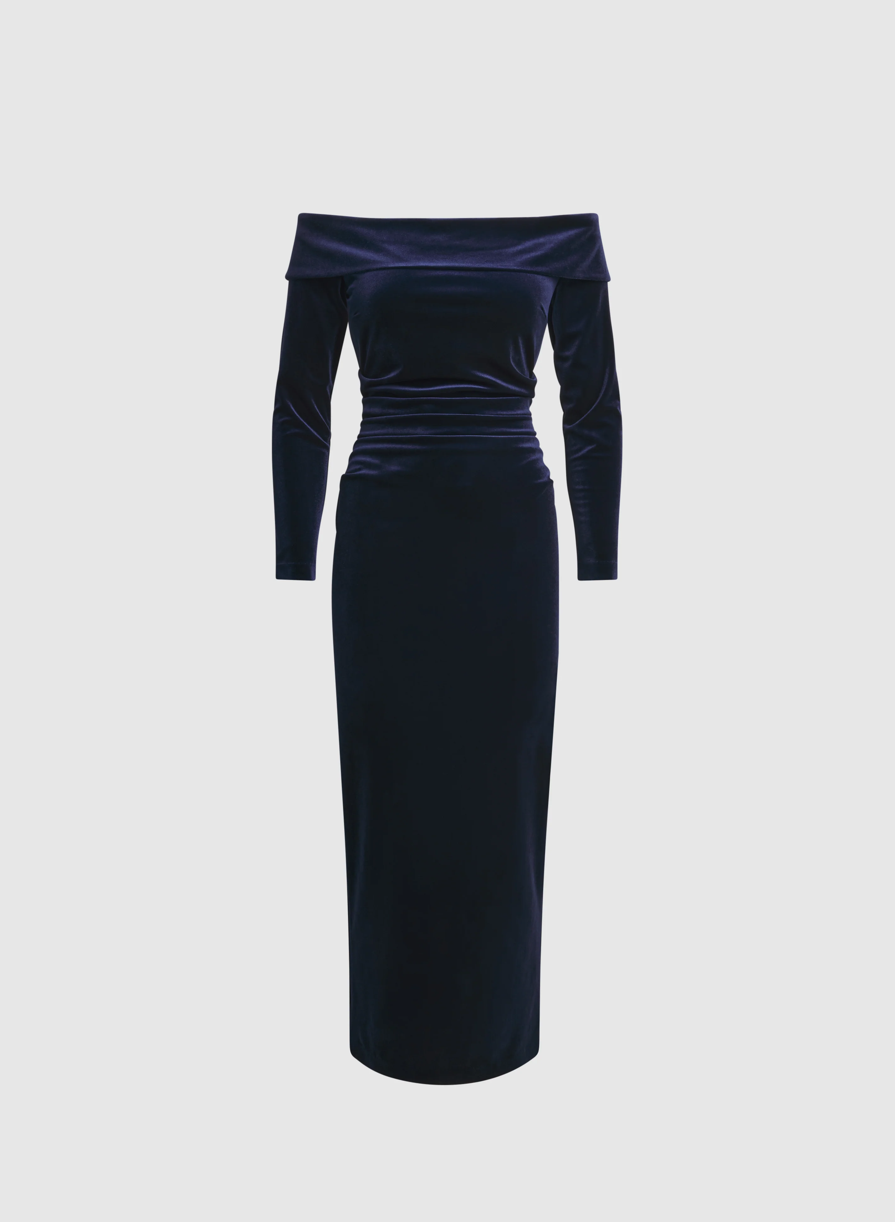 Velvet Midi Dress - Image 5