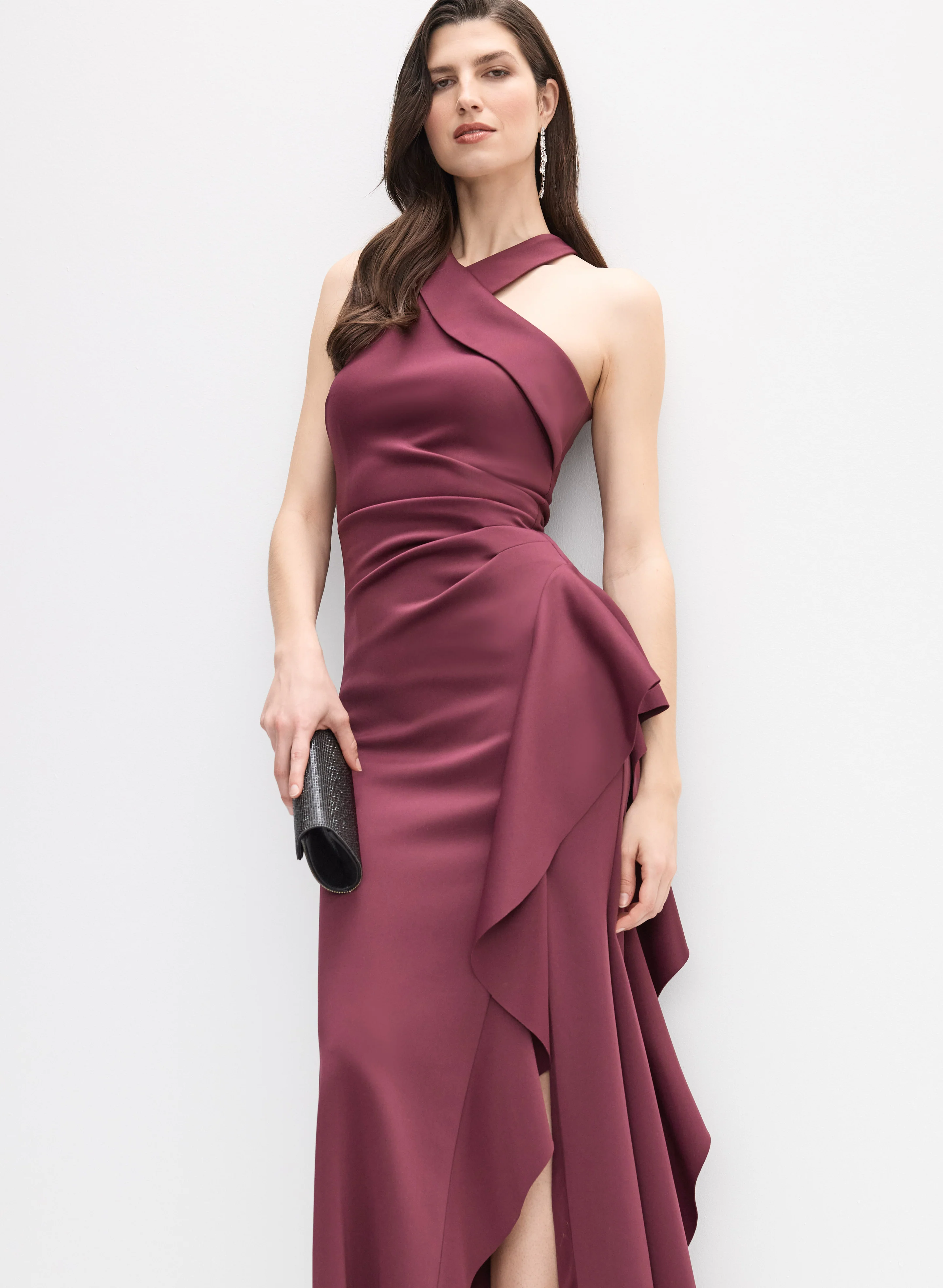Waterfall Ruffle Dress - Image 4