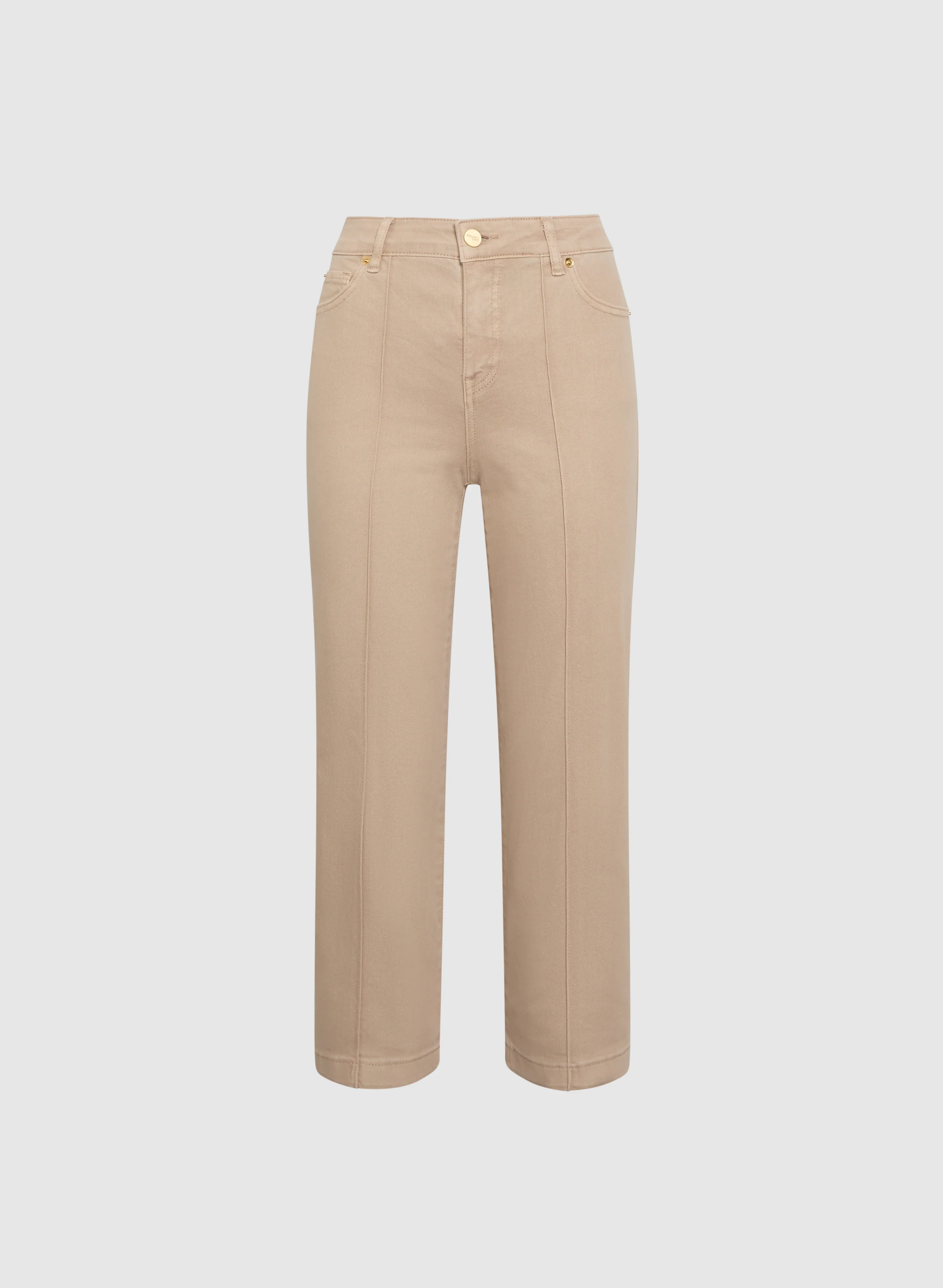 Wide-Leg Denim Capris - Image 6
