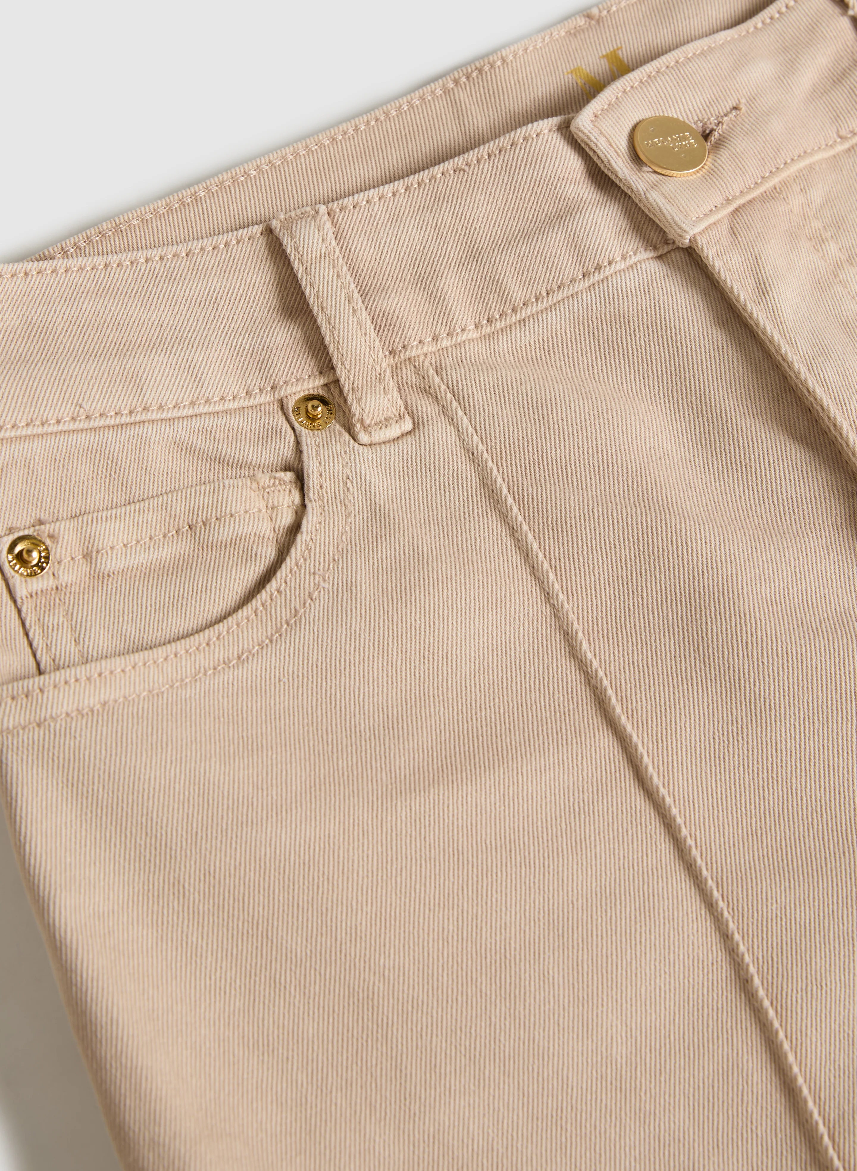 Wide-Leg Denim Capris - Image 7