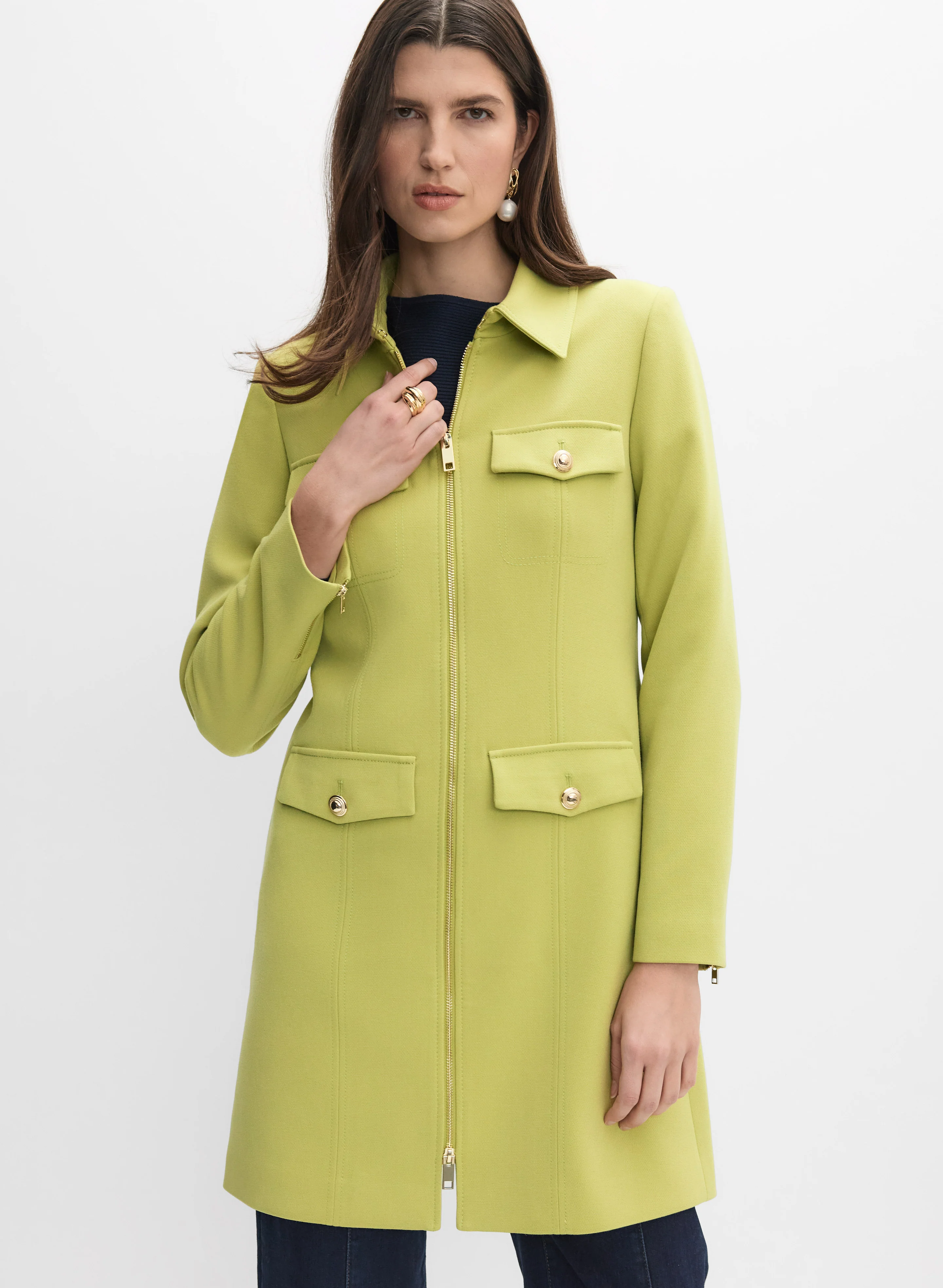Zip-Up Rain Jacket